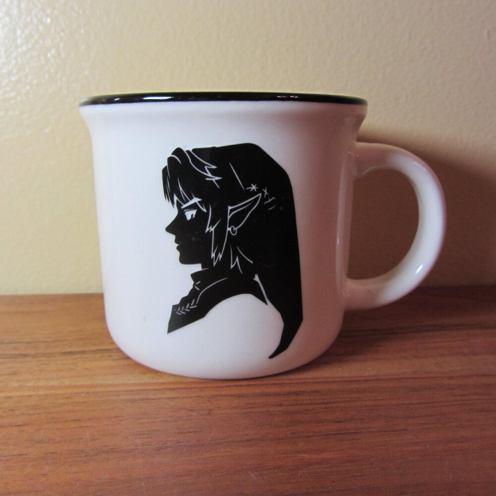 *BOGO mugs* 12 oz Zelda link nintendo culturefly mug (w3306)